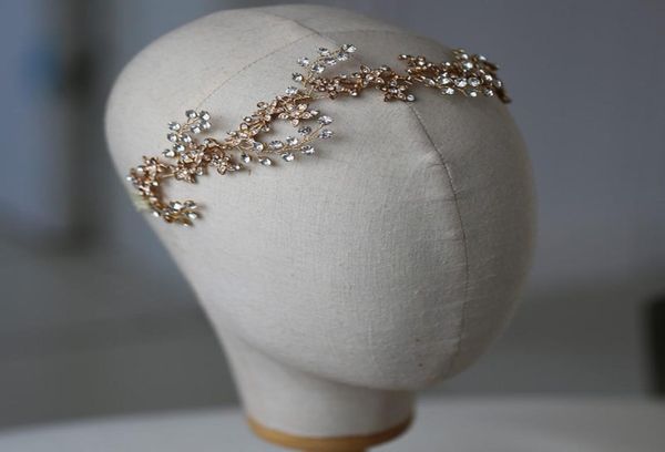 slbridal handmade golden wired rhinestones crystal wedding headband bridal vine hair accessories bridesmaids women jewelry9130385, Golden;silver
slbridal handmade golden wired rhinestones crystal wedding headband bridal vine hair accessories bridesmaids women jewelry9130385, Golden;silver