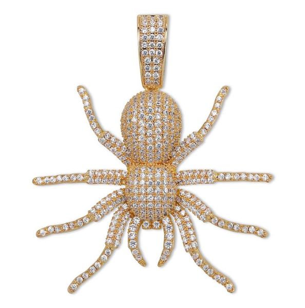 new iced out cz spider pendant necklace mens micro paved hip hop gold silver color bling charm chains jewelry1261476
new iced out cz spider pendant necklace mens micro paved hip hop gold silver color bling charm chains jewelry1261476