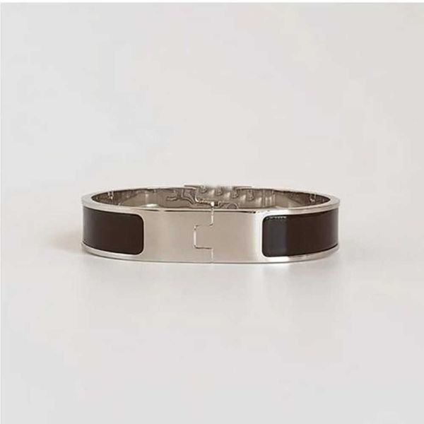 luxury designer bracelet her max classic fashion luxury letter bangle silver solid enamel bracelets men and women cuff bracelet 12mm wide z5, Black
luxury designer bracelet her max classic fashion luxury letter bangle silver solid enamel bracelets men and women cuff bracelet 12mm wide z5, Black
