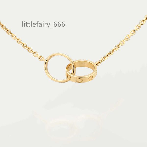 high edition classic design pendant love necklace for women girls double loop charms 316l titanium steel wedding jewelry collares collier, Silver
high edition classic design pendant love necklace for women girls double loop charms 316l titanium steel wedding jewelry collares collier, Silver