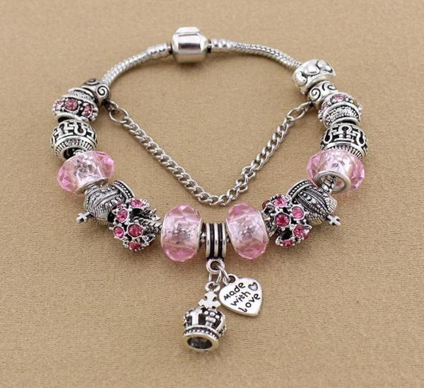 new charm emperor pendant bracelet for silver plated diy crystal beaded bracelet women's birthday gift with box2431243, Golden;silver
new charm emperor pendant bracelet for silver plated diy crystal beaded bracelet women's birthday gift with box2431243, Golden;silver
