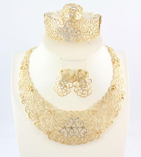 african jewelry sets fashion 18k gold plated flower rhinestone necklace ring bracelet earring bride wedding party set1149056, Slivery;golden
african jewelry sets fashion 18k gold plated flower rhinestone necklace ring bracelet earring bride wedding party set1149056, Slivery;golden