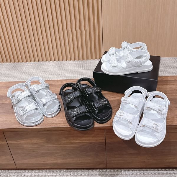 sandals leather open toe luxury designer 2023 summer new versatile indoor and outdoor diamond plaid flat bottom leather non slip womens sand, Black
sandals leather open toe luxury designer 2023 summer new versatile indoor and outdoor diamond plaid flat bottom leather non slip womens sand, Black