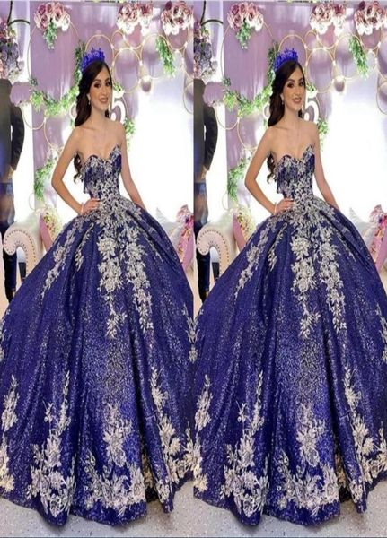 sparkly dark navy sequined satin quinceanera dresses prom ball gown champagne floral applique beading strapless laceup back sweet9957209, Blue;red
sparkly dark navy sequined satin quinceanera dresses prom ball gown champagne floral applique beading strapless laceup back sweet9957209, Blue;red