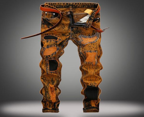 vintage style men039s pierced jeans comfortable fashion casual personality distress pants street party5006407, Blue
vintage style men039s pierced jeans comfortable fashion casual personality distress pants street party5006407, Blue