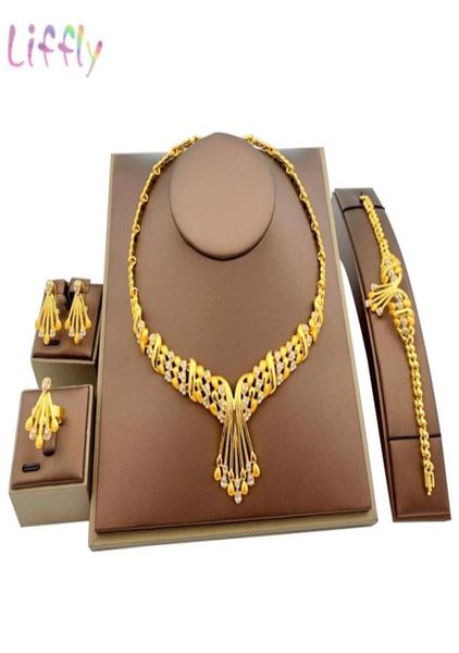 liffly african dubai gold bridal jewelry sets for women bracelet earrings indian wedding party crystal ring jewelry sets 2009238136693514, Silver
liffly african dubai gold bridal jewelry sets for women bracelet earrings indian wedding party crystal ring jewelry sets 2009238136693514, Silver