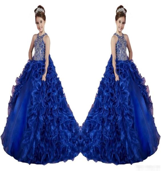 luxury royal blue little girls pageant dresses ruffled crystal beads princess dance ball gowns kids party for wedding flower girl 8178179, White;red
luxury royal blue little girls pageant dresses ruffled crystal beads princess dance ball gowns kids party for wedding flower girl 8178179, White;red