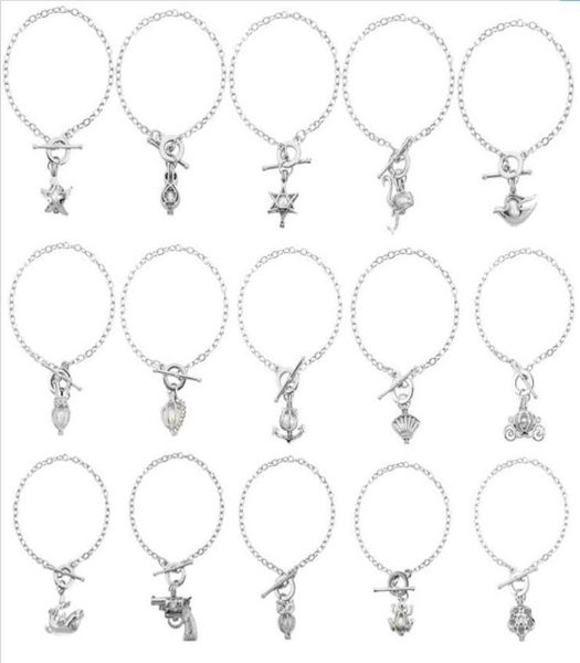 natural oyster pearl charm bracelet dolphin owl conch cage locket pendant bracelets silver hand chain jewelry mix 15 styles5522318, Golden;silver
natural oyster pearl charm bracelet dolphin owl conch cage locket pendant bracelets silver hand chain jewelry mix 15 styles5522318, Golden;silver