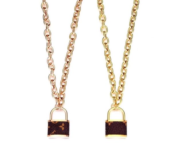 luxury designer jewelry women necklace leather lock pendant copper with gold plated thick chains lock necklace for men fashion jew3629271, Silver
luxury designer jewelry women necklace leather lock pendant copper with gold plated thick chains lock necklace for men fashion jew3629271, Silver