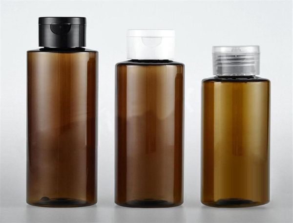 whole 50pcs ot 100 120 150ml brown flip cap plastic bottle cosmetic lotion cream pet container travel shampoo bottles with lid1620704
whole 50pcs ot 100 120 150ml brown flip cap plastic bottle cosmetic lotion cream pet container travel shampoo bottles with lid1620704