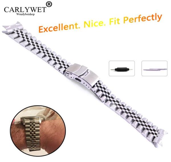 22mm hollow curved end solid screw links stainless steel silver watch band strap old style jubilee bracelet double push clasp2212548, Black;brown
22mm hollow curved end solid screw links stainless steel silver watch band strap old style jubilee bracelet double push clasp2212548, Black;brown