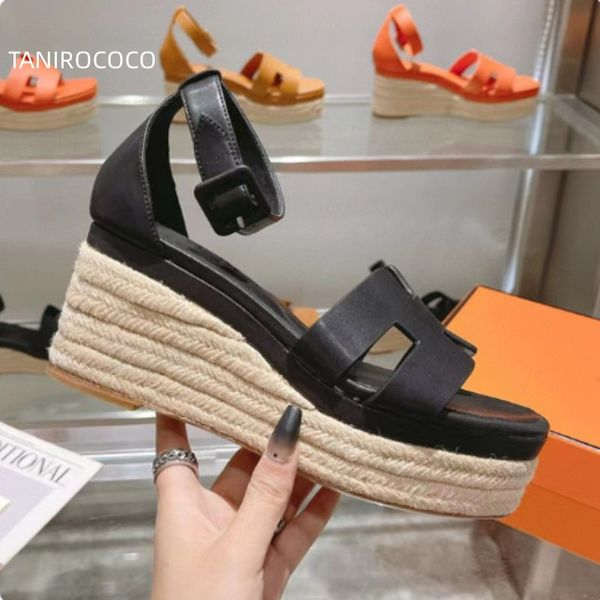 fashion brand design 8.5 cm high ankle wedge sandals wedges shoes wedding naked women h high-end women's shoes, leisure shoes before th, Black
fashion brand design 8.5 cm high ankle wedge sandals wedges shoes wedding naked women h high-end women's shoes, leisure shoes before th, Black