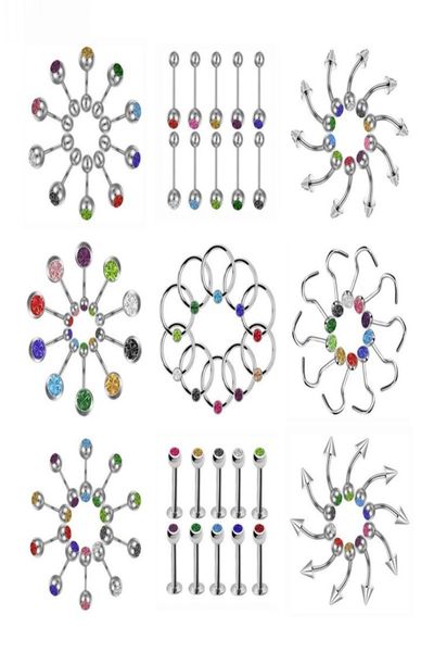 120pcslot curved belly button rings ear cartilage helix tragus piercing nose ring lip eyebrow piercings industrial barbell body j6192532, Silver
120pcslot curved belly button rings ear cartilage helix tragus piercing nose ring lip eyebrow piercings industrial barbell body j6192532, Silver