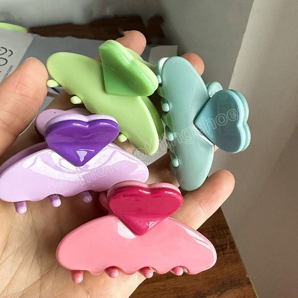 sweet candy color heart-shaped hair claw cute acetate hair clip korean fashion hair accessories for women girls, Slivery;white
sweet candy color heart-shaped hair claw cute acetate hair clip korean fashion hair accessories for women girls, Slivery;white