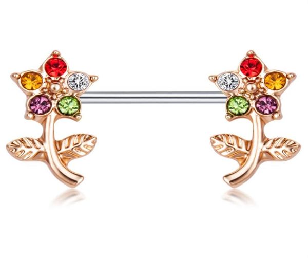 stainless steel 14 gauge nipple ring bar double cz crystal curved flower body piercing jewelry ear nipple barbell 20pcs1249505, Silver
stainless steel 14 gauge nipple ring bar double cz crystal curved flower body piercing jewelry ear nipple barbell 20pcs1249505, Silver
