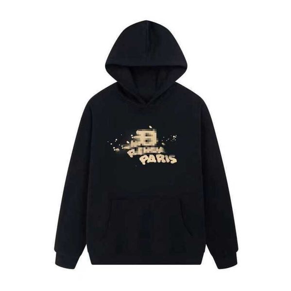 designer balaciaga 2023 autumn and winter jelly melted letters bb hand-painted graffiti letters printed pure cotton hooded sweater for lover, Black
designer balaciaga 2023 autumn and winter jelly melted letters bb hand-painted graffiti letters printed pure cotton hooded sweater for lover, Black