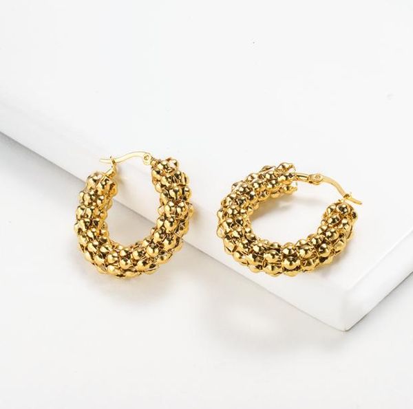 designer jewellery women selling personality fashion stainless ring anti allergy simple titanium steel earrings5763617, Golden
designer jewellery women selling personality fashion stainless ring anti allergy simple titanium steel earrings5763617, Golden