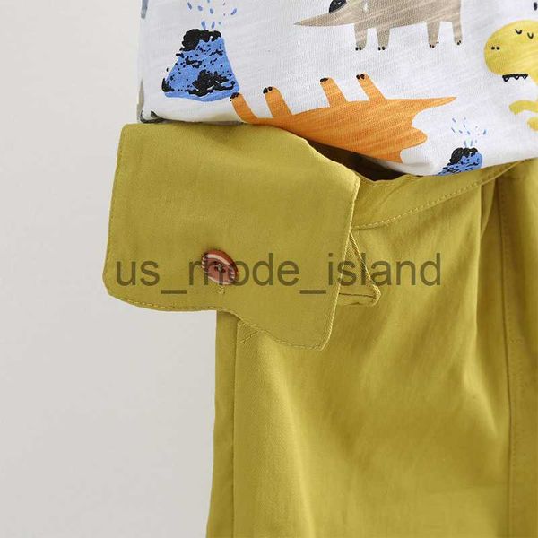 t-shirts summer fashion 2 3 4 5 6 7 8 10 12years cartoon animal print t-shirt + shorts handsome 2 pcs cotton sets for kids baby boys 210701, Blue
t-shirts summer fashion 2 3 4 5 6 7 8 10 12years cartoon animal print t-shirt + shorts handsome 2 pcs cotton sets for kids baby boys 210701, Blue