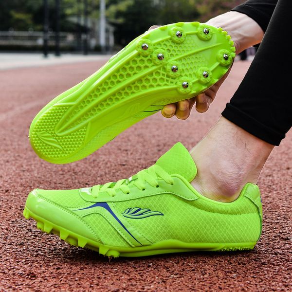 safety shoes women's track and field anti slip lightweight competition training sports shoes spike shoes net light 230712, Black;brown
safety shoes women's track and field anti slip lightweight competition training sports shoes spike shoes net light 230712, Black;brown