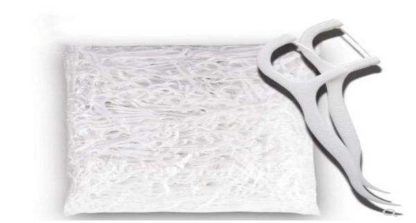 30 bagged dental floss sticks fine floss sticks curved toothpick family floss5758204 
30 bagged dental floss sticks fine floss sticks curved toothpick family floss5758204