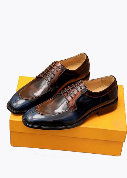 luxury brand mens oxfords dress casual shoes wedding business leather lace up layer cowhide size 38-45, Black
luxury brand mens oxfords dress casual shoes wedding business leather lace up layer cowhide size 38-45, Black