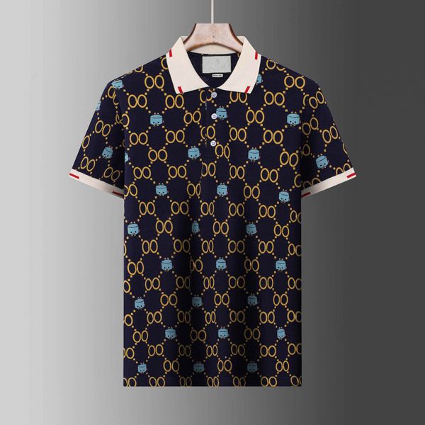 men's polo shirt black and white red color light luxury short sleeve stitching color high-end 100% cotton classic letter casual lapel t, White;black
men's polo shirt black and white red color light luxury short sleeve stitching color high-end 100% cotton classic letter casual lapel t, White;black