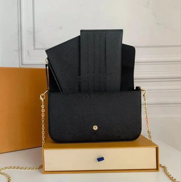 brand luxury designer woman bag handbag shoulder bags original box purse embossed patterns flowers letters card slot three in one aa1
brand luxury designer woman bag handbag shoulder bags original box purse embossed patterns flowers letters card slot three in one aa1