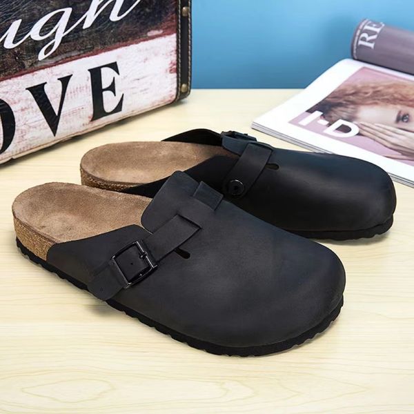 designer boston summer cork flat slippers fashion designs leather slidesfavourite beach sandals casual shoes arizona mayari clogs for men wo, Black
designer boston summer cork flat slippers fashion designs leather slidesfavourite beach sandals casual shoes arizona mayari clogs for men wo, Black