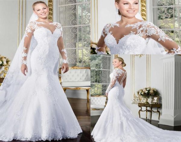 mermaid wedding dress sheer oneck long sleeve see through illusion back white beach bridal gowns with lace appliques7742727
mermaid wedding dress sheer oneck long sleeve see through illusion back white beach bridal gowns with lace appliques7742727