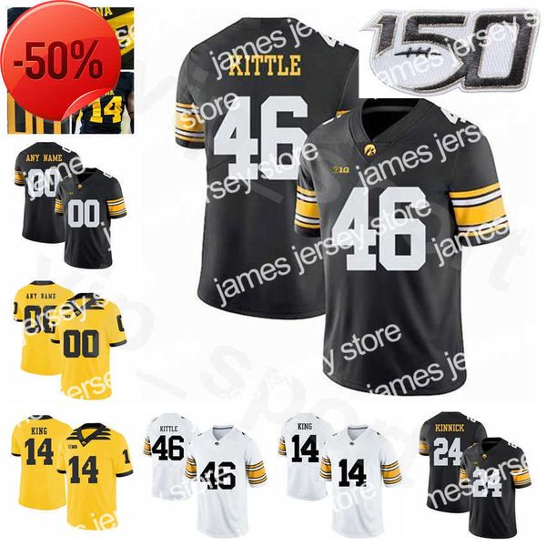 new university ncaa football iowa hawkeyes 46 george kittle jersey college 24 nile kinnick 12 ricky stanzy 14 desmond king 23 shonn greene, Black;red
new university ncaa football iowa hawkeyes 46 george kittle jersey college 24 nile kinnick 12 ricky stanzy 14 desmond king 23 shonn greene, Black;red