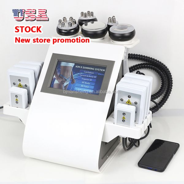 6 in 1 40k vacuum cavitation system machine