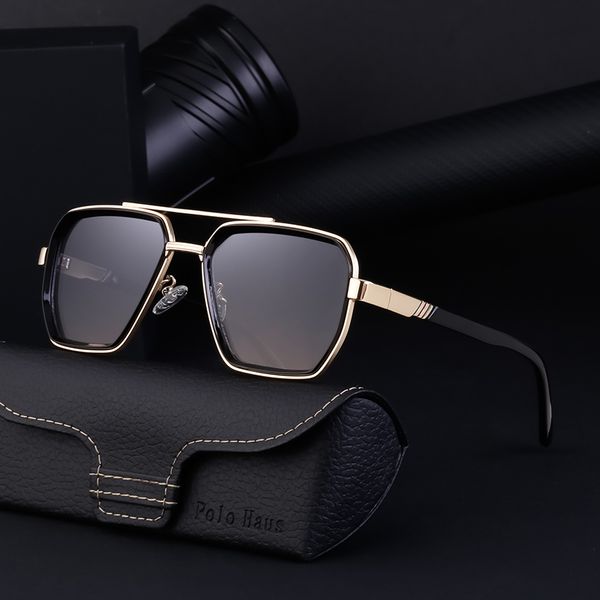 european and american square frame retro design men's sunglasses y2k uv protection driving outdoor atmospheric sunglasses men, White;black
european and american square frame retro design men's sunglasses y2k uv protection driving outdoor atmospheric sunglasses men, White;black