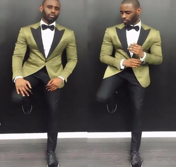 arm green men suits for wedding tuxedos 2019 three piece jacket pants vest groom waistcoat blazer latest style7450722, Black;gray
arm green men suits for wedding tuxedos 2019 three piece jacket pants vest groom waistcoat blazer latest style7450722, Black;gray