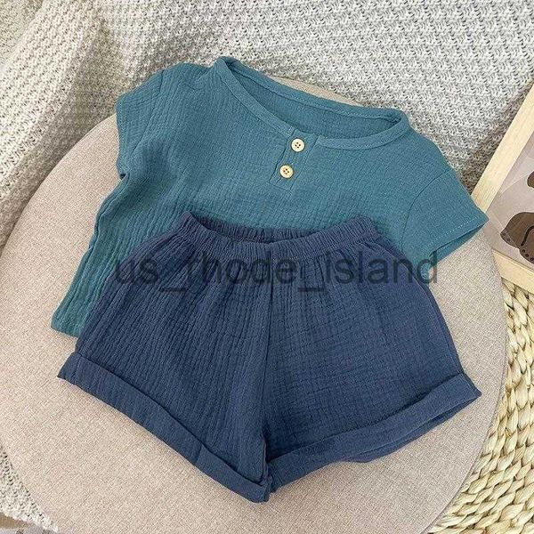t-shirts clothing sets children's baby boys short sleeve shorts 2pcs for kids summer costume girls suit 1-5 year outfitclothing x0714 x, Blue
t-shirts clothing sets children's baby boys short sleeve shorts 2pcs for kids summer costume girls suit 1-5 year outfitclothing x0714 x, Blue