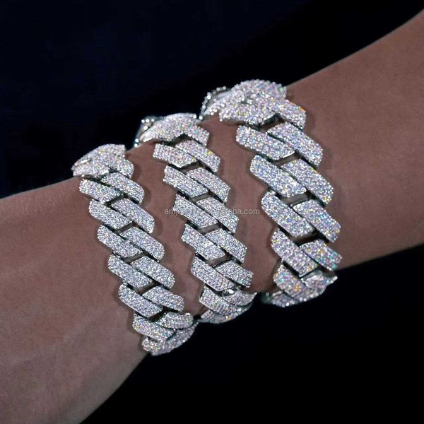 wholesale vvs moissanite pass diamond tester miami cuban link chain 8mm 10mm 12mm 14mm 18mm hiphop necklace bracelet men jewelry, Silver
wholesale vvs moissanite pass diamond tester miami cuban link chain 8mm 10mm 12mm 14mm 18mm hiphop necklace bracelet men jewelry, Silver