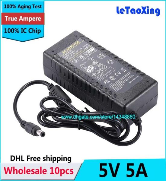 10pcs with ic chip ac dc power supply 5v 5a adapter 25w charger transformer for led strip light cctv camera 5133187
10pcs with ic chip ac dc power supply 5v 5a adapter 25w charger transformer for led strip light cctv camera 5133187