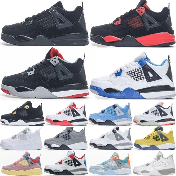 kids shoes 4 basketball 4s baby shoe designer black cat sneakers toddler boys children red cement military trainers kid youth infants girls
kids shoes 4 basketball 4s baby shoe designer black cat sneakers toddler boys children red cement military trainers kid youth infants girls
