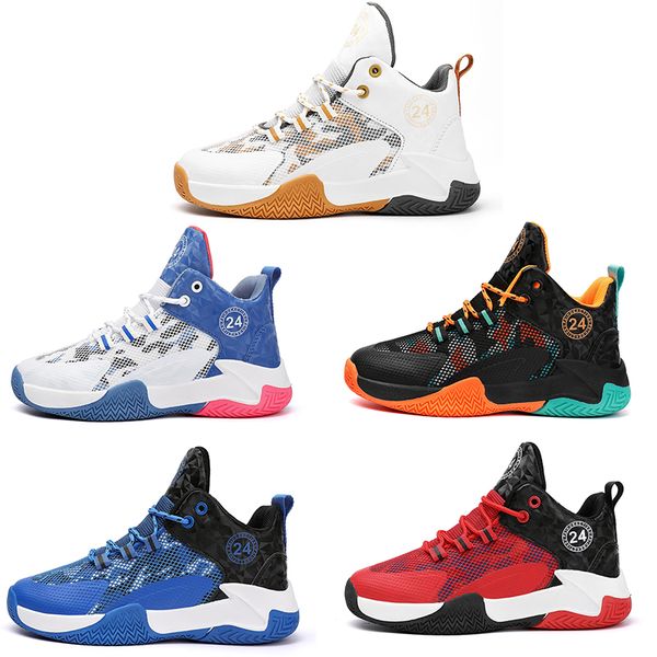 2023 multi-colored kid basketball breathable shoes boys white blue black orange red gold trainers outdoor sports teenagers
2023 multi-colored kid basketball breathable shoes boys white blue black orange red gold trainers outdoor sports teenagers