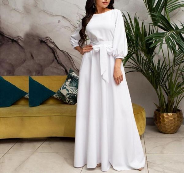 vintage bow tie maxi long white dress women lantern sleeve elegant bandage dress 2019 solid o neck boho floor length dress lj20129187835, Black;gray
vintage bow tie maxi long white dress women lantern sleeve elegant bandage dress 2019 solid o neck boho floor length dress lj20129187835, Black;gray