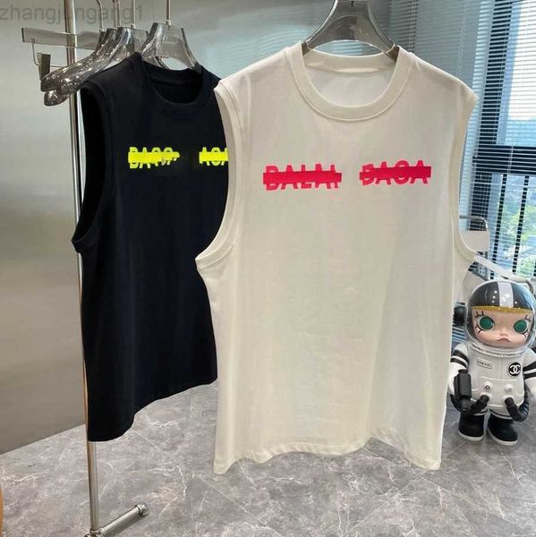 designer balanciagas t shirt trendy brand quality summer men's round neck printed letter fashion versatile short sleeve tank top, White;black
designer balanciagas t shirt trendy brand quality summer men's round neck printed letter fashion versatile short sleeve tank top, White;black