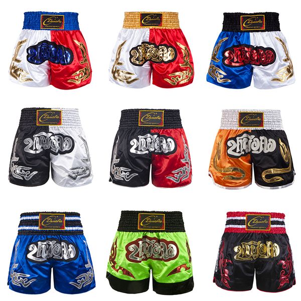 men's shorts muay thai shorts men's boxing pants embroidery mma shorts kickboxing fight grappling short kids women sanda training, White;black
men's shorts muay thai shorts men's boxing pants embroidery mma shorts kickboxing fight grappling short kids women sanda training, White;black