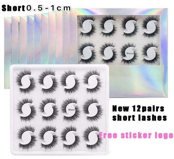 12 pairs short eyelashes 3d mink hair false eyelashes naturalfluffy long eye lashes wispy makeup beauty extension tools7637449
12 pairs short eyelashes 3d mink hair false eyelashes naturalfluffy long eye lashes wispy makeup beauty extension tools7637449
