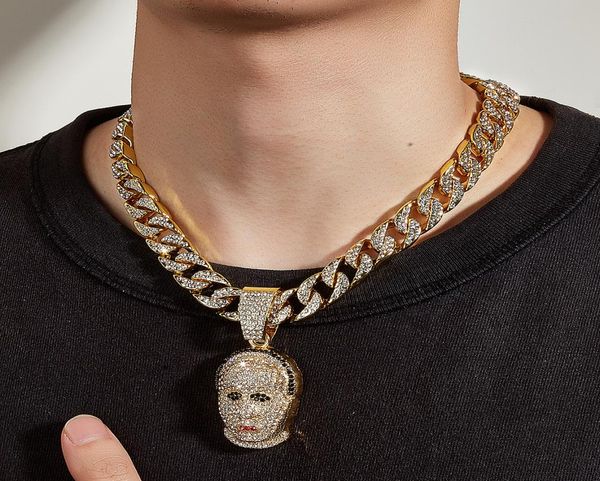 mens iced out chain hip hop jewelry necklace bracelets gold silver miami cuban link chains necklaces skull7174477, Black
mens iced out chain hip hop jewelry necklace bracelets gold silver miami cuban link chains necklaces skull7174477, Black
