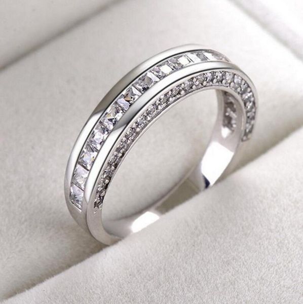 victoria wieck vintage fashion jewelry 925 sterling silver princess cut white z cz diamond gemstones women wedding band ring f1736264, Slivery;golden
victoria wieck vintage fashion jewelry 925 sterling silver princess cut white z cz diamond gemstones women wedding band ring f1736264, Slivery;golden