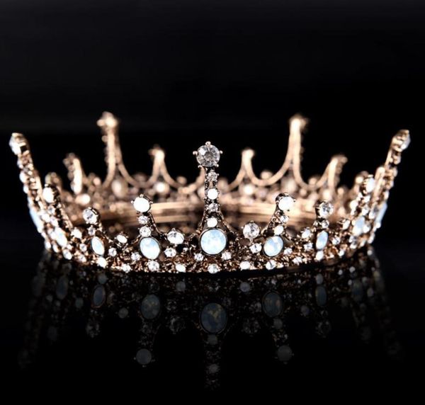 the whole circle of silver crown diamond wedding accessories hoop crown9359684