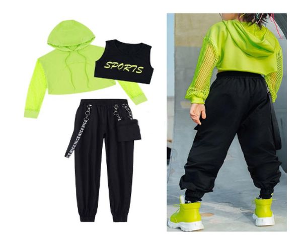 kids girls jazz dance costume hip hop clothing vest net sleeve black hip hop cargo pants teens girl modern dancing clothes5187045, White
kids girls jazz dance costume hip hop clothing vest net sleeve black hip hop cargo pants teens girl modern dancing clothes5187045, White