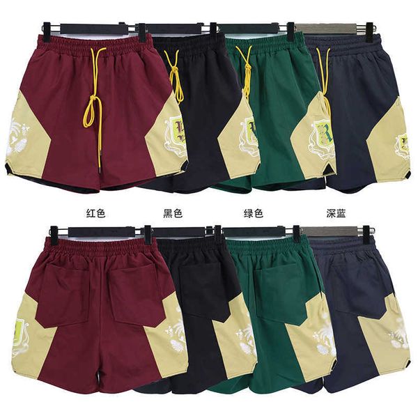 rhude 2023 summer new men's print letter coconut print color-blocking sports loose shorts, White;black
rhude 2023 summer new men's print letter coconut print color-blocking sports loose shorts, White;black