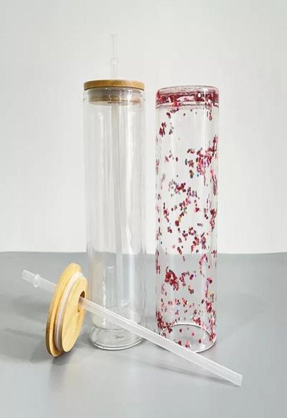 20oz predrill snow globe glass tumblers with bamboo lid straw double wall sublimation straight skinny glasses tumbler clear blank3590470
20oz predrill snow globe glass tumblers with bamboo lid straw double wall sublimation straight skinny glasses tumbler clear blank3590470