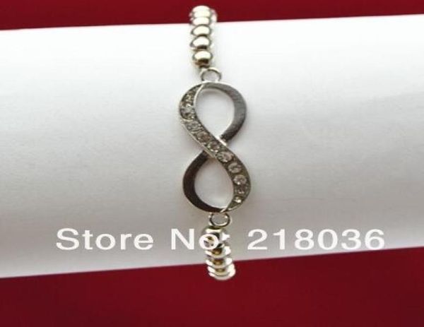 whole fashion antique silver infinite 8 words half rhinestones stainless steel nail charm braclets bangles diy jewelry6655396, Black
whole fashion antique silver infinite 8 words half rhinestones stainless steel nail charm braclets bangles diy jewelry6655396, Black