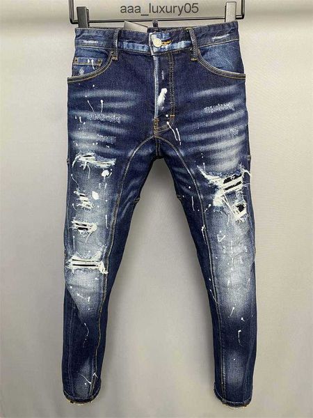 2023 new arrivals mens luxury designer denim''''jeans holes trousers jeans coolguy biker pants mens clothing 2#a512 dsqu, Blue
2023 new arrivals mens luxury designer denim''''jeans holes trousers jeans coolguy biker pants mens clothing 2#a512 dsqu, Blue
